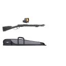Pack Carabine DERYA ARMS TM22 tactique cal.22lr noir avec point rouge VECTOR OPTICS frenzy et fourreau