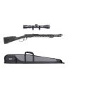 Pack Carabine DERYA ARMS TM22 tactique cal.22lr noir avec lunette 3-9x40 + fourreau