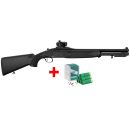 Pack fusil COUNTRY cal.12/76 slug st tactical + point rouge RTI 1x20rd + 2 boites de chevrotines gomm cogne