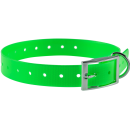 Collier pour chien en TPU vert 60cm