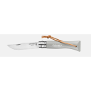 Couteau pliant OPINEL baroudeur N° 06 nuage avec lien en cuir
