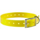 Collier pour chien en TPU jaune 60cm