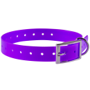 Collier pour chien en TPU violet 60cm
