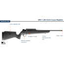 Carabine linéaire Beretta BRX1 LRH verte crosse réglable cal 6.5 creedmoor canon 62cm