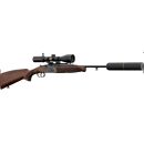 Pack affut carabine Kipplauf FAIR K500 cal.7x65r + lunette microdot 2.5-10x50 + silencieux stalon 