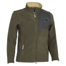 Blouson polaire PERCUSSION enfant norway kaki