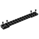 Rail Long Picatinny RECKNAGEL pour carabine X Bolt boitier Short 20 MOA