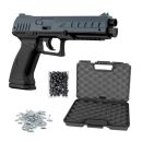 Pistolet CHIAPPA KIMAR cal.50 charlie 1.50 à balles en caoutchouc CO2 16 joules + mallette + billes + 5 co2