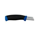 Poignard couteau MORAKNIV service kniv noir bleu inox