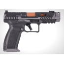 Pistolet CANIK TTI COMBAT smoke cal.9mm optic-ready
