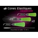 CONE FUN FISHING ELASTIQUE TAILLE L 30MM X2