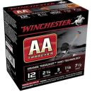 Cartouches d'entrainement WINCHESTER AA Traacker 12/70 plomb N°7.5 noir