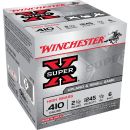 Munitions WINCHESTER cal.410 super X high brass 19.5g par 25