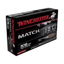 Munitions Winchester Match Cal.308win 168gr 10.89g