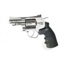 REVOLVER Pistolet DAN WESSON SILVER BILLES ACIER cal.4.5