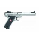 Pistolet Ruger Mark IV inox Target Cal.22lr