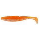 Leurre Sawamura One Up Shad orange glitter 10cm coloris 104