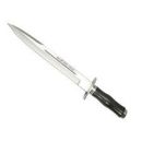 POIGNARD MUELA URIAL MANCHE MICARTA NOIR LAME INOX 26CM