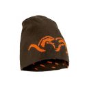 Bonnet BLASER Argali reversible marron/orange