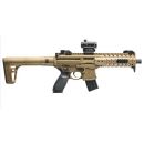 CARABINE A PLOMBS SIG MPX CAL.4.5 MM VISEUR MICRO POINT-ROUGE FDE