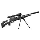 Pack carabine Gamo HPA PCP cal.5.5 + 6-24x50 + silencieux + bipied+pompe+1 boite de plomb de 250