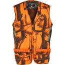 Gilet sans manche Percussion Palombe ghostcamo orange