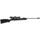 Pack carabine air comprimé BSA Comet evo cal.4,5 19.9j + lunette 4x32 + cible + plombs