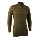 Sous vêtement technique Deerhunter Camou Wool avec fermeture