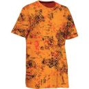T-Shirt camo Verney Carron snake orange