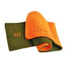 Écharpe Verney Carron Super scarf orange et verte