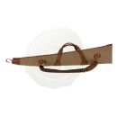 Etui Fourreau de transport Country et protection en coton et cuir pour fusil 112cm