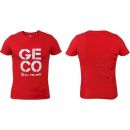 T-shirt GECO rouge