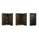 COFFRE FORT FORTIFY DELTA 12 ARMES OU 8 ARMES AVEC LUNETTE ET 5 ETAGERES