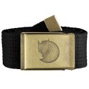 Ceinture robuste FJALL RAVEN canvas noir