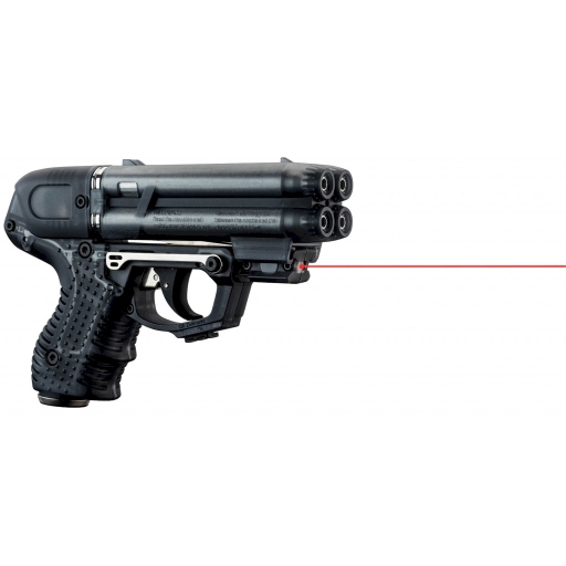Pistolet d'autodéfense PIEXON JPX6 Noir Laser - Ducatillon