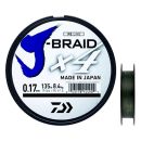 TRESSE DAIWA J-BRAID X4 0.21mm 135m 12.4kg