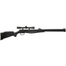 Pack CARABINE AIR COMPRIME STOEGER RX20 S3 SUPPRESSOR HAUSSE ET GUIDON CAL4.5 19.9J + lunette 4x32