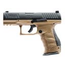 Pistolet auto défense CO2 Walther PPQ M2 T4E FDE cal. 43