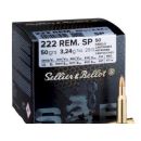 BALLE Sellier & Bellot Cal.222 Rem. SP 3.24g 50gr par 100