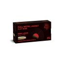 50 MUNITIONS GECO CAL.9MM FMJ FN SUBSONIQUE 10G 154GR 