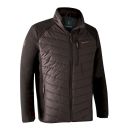 Veste matelassée bi matière Deerhunter Moor Padded Dark prune