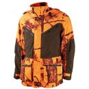 ENSEMBLE SOMLYS VESTE MULTI-HUNT CAMOUFLAGE ORANGE + BLOUSON THERMO-HUNT ORANGE/MARRON