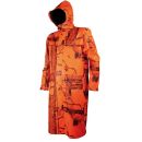 MANTEAU DE PLUIE TREELAND LONG CAMOUFLAGE ORANGE