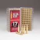 MUNITIONS HORNADY CAL.17 HMR 20GR XTP PAR 50