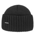 BONNET STETSON NOIR MERINO TU