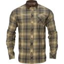 Chemise HARKILA Driven Hunt Flannel Light Teak Check