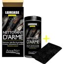 NETTOYANT LUBRIFIANT ARMEASTRIA LINGETTE LGREASE 36 PIECES + MICROFIBRE