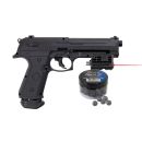 PACK PISTOLET LTL  ALFA 1.50 CO2 C50 + LASER  + 50 billes