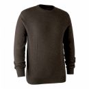 Pull Deerhunter Kingston col rond Dark Elm