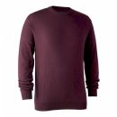 Pull Deerhunter Kingston col rond Burgundy